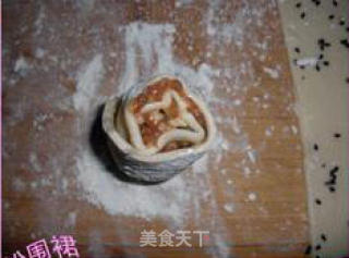 孜然牛肉煎饼的做法步骤：2