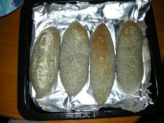 培根芝士面包的做法步骤：2