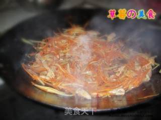 简易鱼香肉丝的做法步骤：2