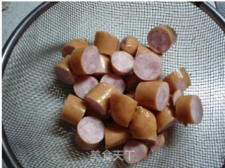 鹿尾菜烧南瓜的做法步骤：2