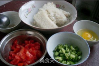 欣式番茄炒饭的做法步骤：2