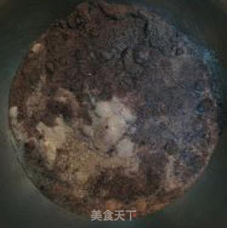 香甜紫米红豆饼的做法步骤：2