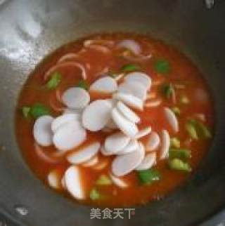 炒年糕的做法步骤：2