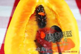 木瓜海参的做法步骤：4