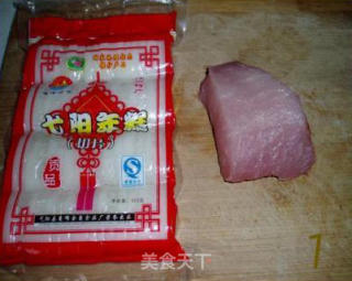 肉丝年糕的做法步骤：2