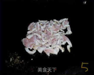 肉丝年糕的做法步骤：2