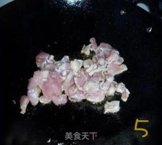 三角豆干炒肉的做法步骤：2