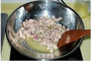 茄子炝锅面的做法步骤：4