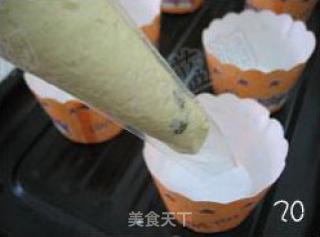 葡萄干奶油小蛋糕的做法步骤：3