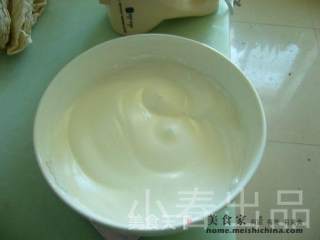轻乳酪蛋糕的做法步骤：4