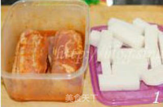 培根卷烤饵块的做法步骤：2