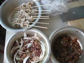 自制烤羊肉串的做法步骤：2