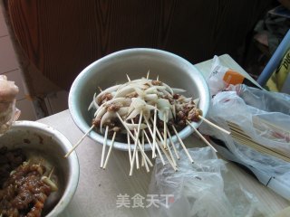 自制烤羊肉串的做法步骤：2
