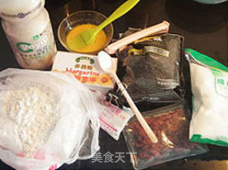 蔓越莓芝麻松饼的做法步骤：2