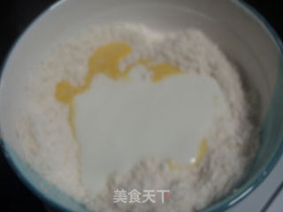 蔓越莓芝麻松饼的做法步骤：2
