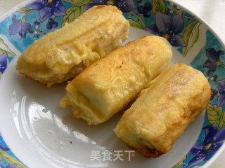 脆皮香蕉红豆派的做法步骤：2