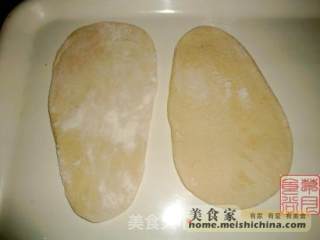 大饼蘸咖哩的做法步骤：4