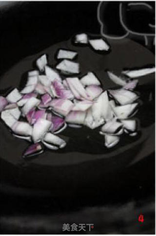 咸蛋南瓜酱焗饭的做法步骤：3