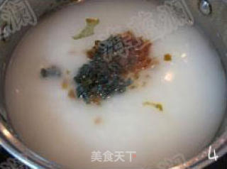 皮蛋没肉粥的做法步骤：2
