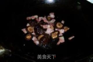香菇油菜的做法步骤：3
