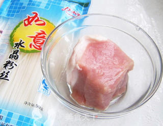 水晶粉炒豆芽的做法步骤：2