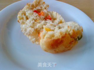 蔬菜麦芬的做法步骤：2