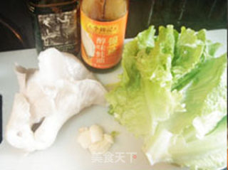 蚝油平菇生菜的做法步骤：2