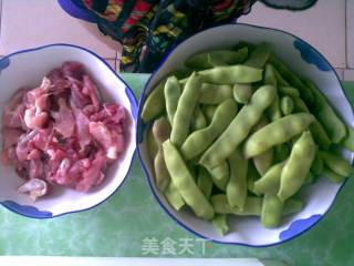 五花肉烧豆角的做法步骤：2
