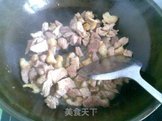 五花肉烧豆角的做法步骤：2