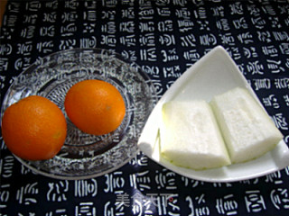 橙汁冬瓜的做法步骤：2