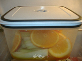 橙汁冬瓜的做法步骤：2