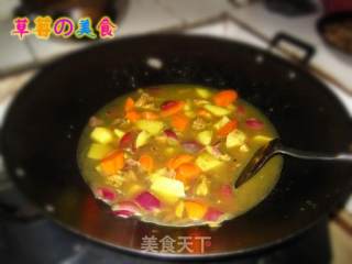 咖喱鸡的做法步骤：2