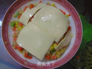 芝士烤彩色土豆泥的做法步骤：2