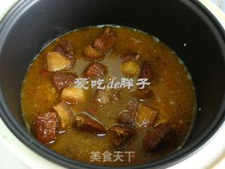 豌豆卤肉饭的做法步骤：3