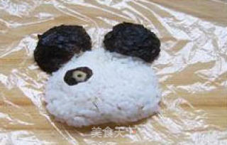 卡通肉松饭团的做法步骤：2