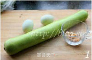 咸蛋干贝葫子汤的做法步骤：3