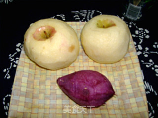 啤酒苹果圈的做法步骤：2