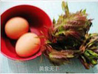 香椿炒鸡蛋的做法步骤：2