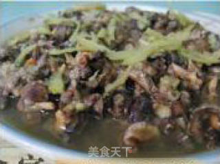 咸菜汁清蒸辣螺的做法步骤：2