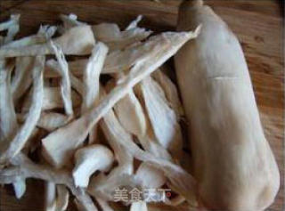 腊味杏鲍菇的做法步骤：2