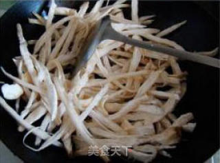 腊味杏鲍菇的做法步骤：2
