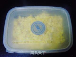 香甜玉米饼的做法步骤：2