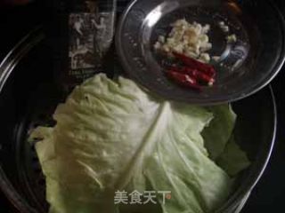 蒜泥包心菜的做法步骤：2