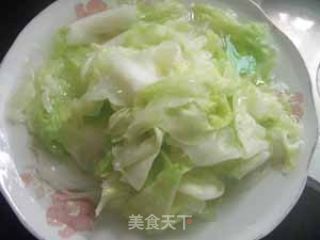 蒜泥包心菜的做法步骤：2