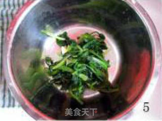 姜汁菠菜的做法步骤：2
