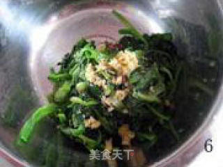 姜汁菠菜的做法步骤：2