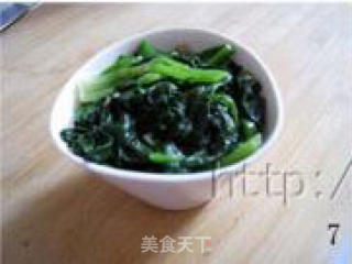 姜汁菠菜的做法步骤：2