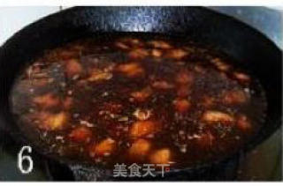 五花肉炖虎皮蛋的做法步骤：3