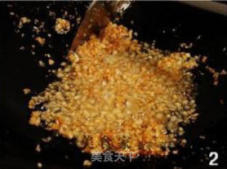 麦片炒大虾的做法步骤：3