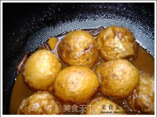 油豆腐塞肉的做法步骤：3